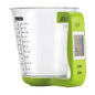 Digital Kitchen Measuring Cup Scale with LCD Display, High-Precision Strain Gauge Sensor Detachable Design, 500-1,000 ml, Kitchen Scale
