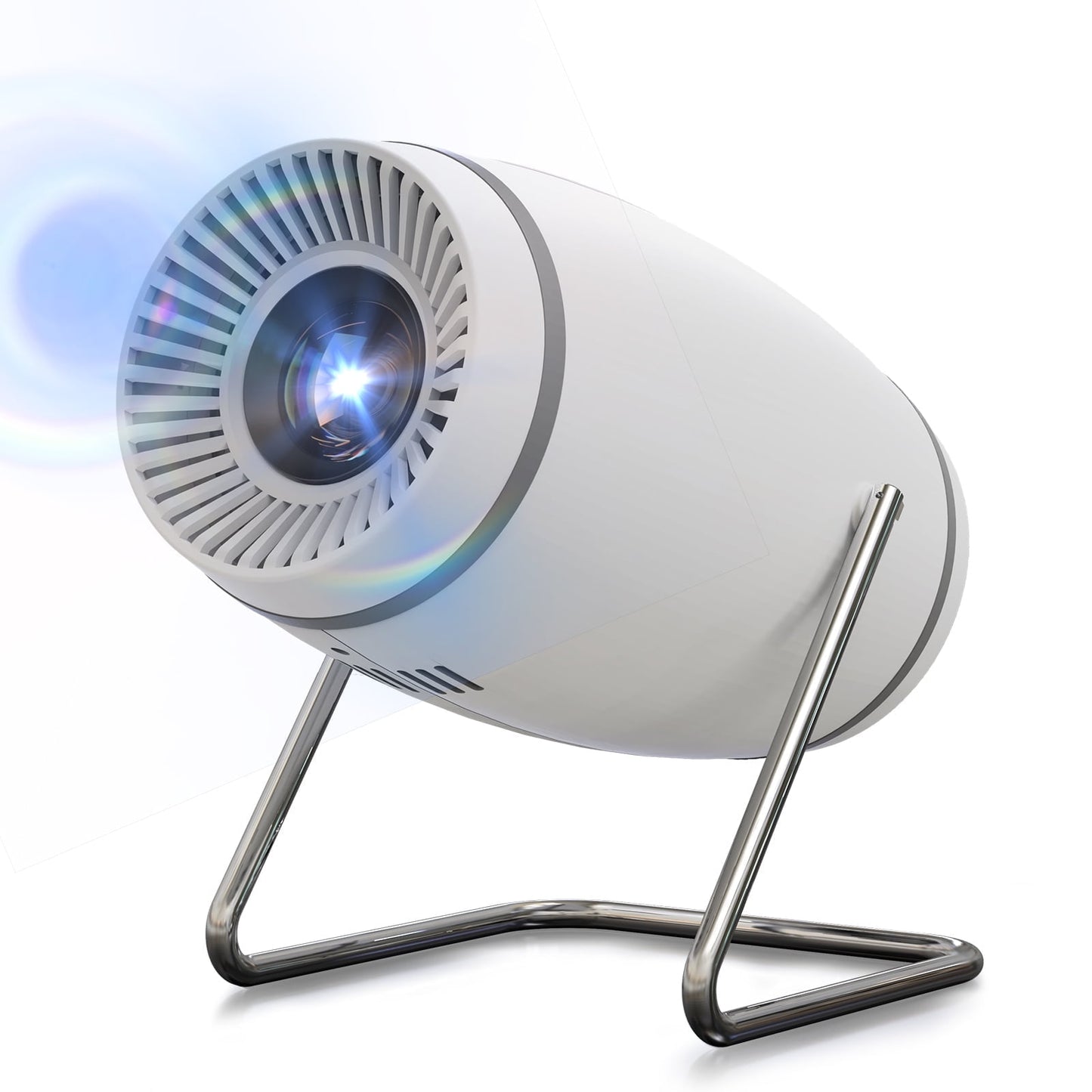 Mini projector with WiFi and Bluetooth, Outdoor Portable Movie Projector 1080P Support, Auto Keystone Home Projector for Phone/TV Stick/Laptop