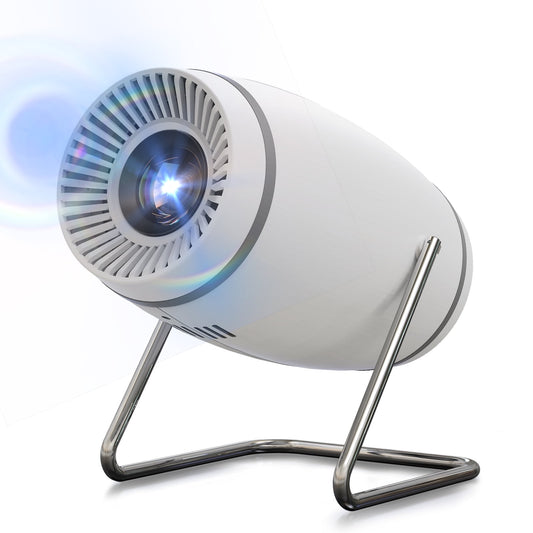 Mini projector with WiFi and Bluetooth, Outdoor Portable Movie Projector 1080P Support, Auto Keystone Home Projector for Phone/TV Stick/Laptop