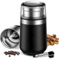 GDOR Super Silent Coffee Grinder Electric, Herb Grinder, Spice Grinder, Coffee Bean Grinder, Espresso Grinder with 1 Removable Stainless Steel Bowl
